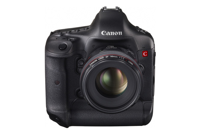Canon EOS 4K Concept DSLR With 50mm Lens