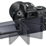 Nikon D5100 - Fuly-Adjustable LCD Display