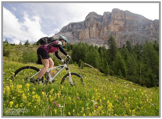 Mountain Biking In The Dolomites - Olympus E-P3