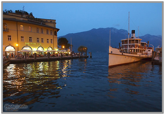 Evening - Riva del Garda Harbor - Olympus E-P3