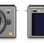 Panasonic Lumix GX1 - Front & Back