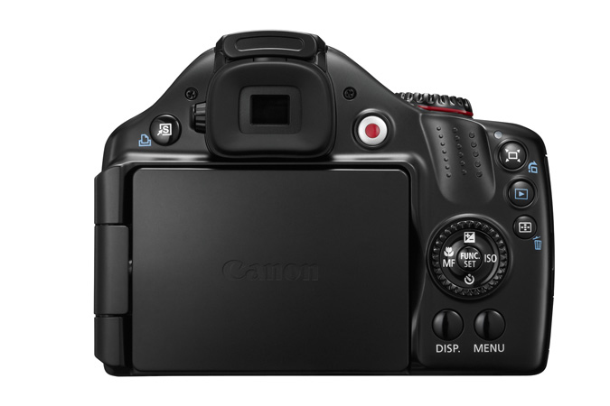 Canon PowerShot SX40 HS - back