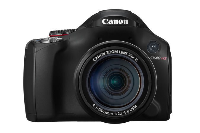 Canon POwerShot SX40 HS - front