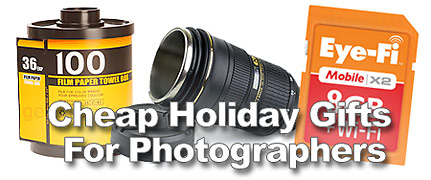 Cheap Last Minute Holiday Gifts For Photographers