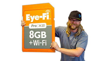 Eye-Fi Mobile X2 SD Memory Card