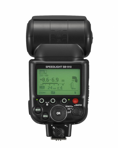 Nikon SB-910 Speedlight Flash - Rear