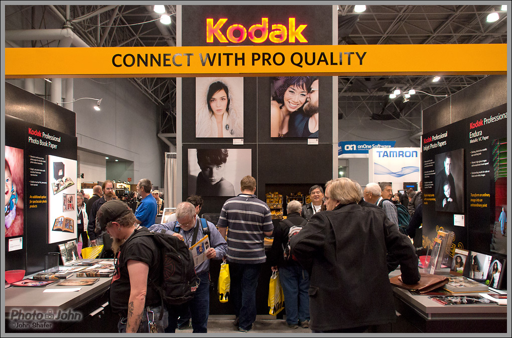 Kodak Booth At 2011 PhotoPlus Expo