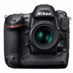 Nikon D4 Flagship DSLR - Front