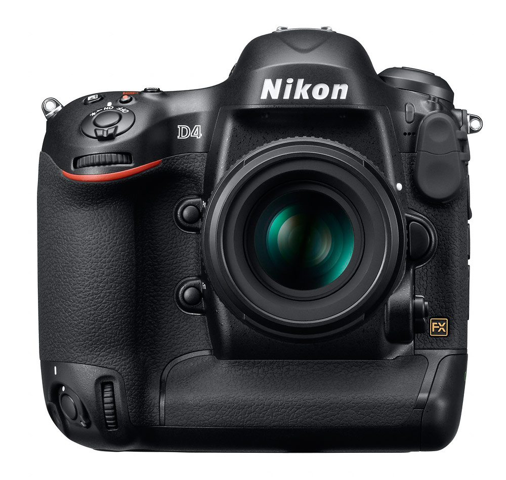 Nikon D4 Flagship DSLR - Front
