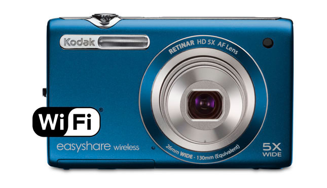 Kodak EasyShare M750 WiFi Camera - Blue