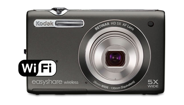 Kodak EasyShare M750 WiFi Camera - Silver