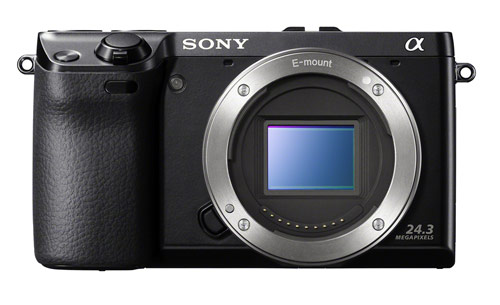 Sony Alpha NEX-7 - front view w/o lens
