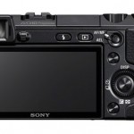 Sony Alpha NEX-7 - rear LCD display