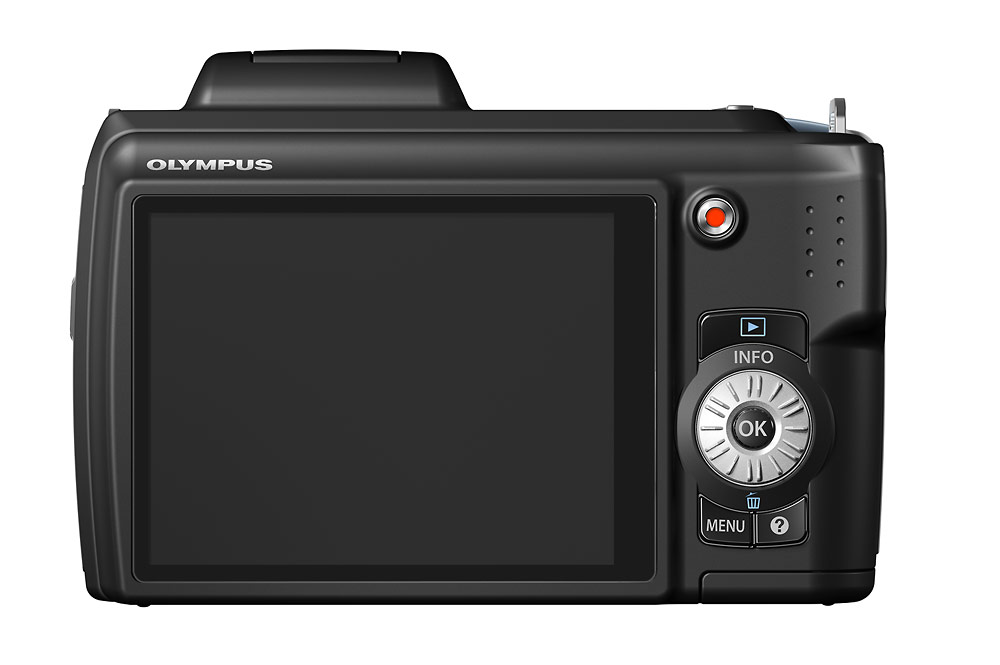 Olympus SP-620UZ Ultrazoom Camera - Rear LCD