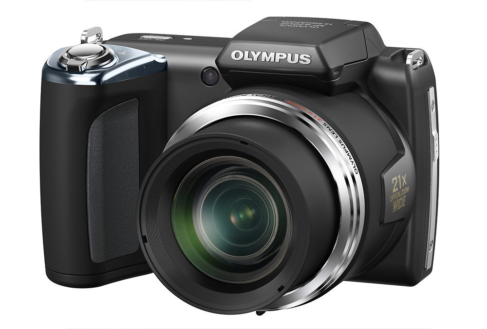 Olympus SP-620UZ Ultrazoom - Right Front View