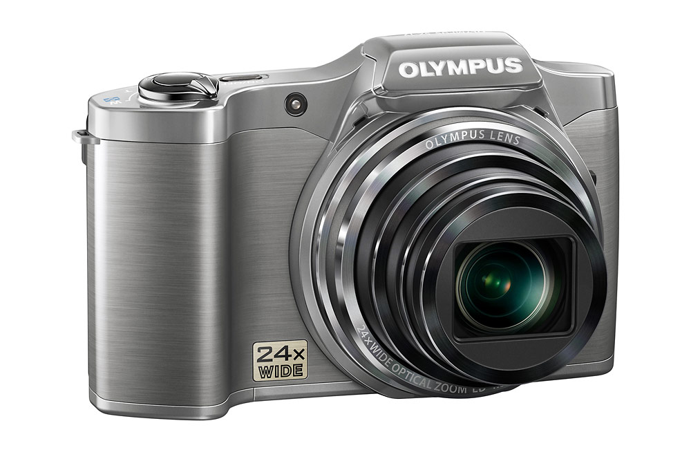 Olympus SZ-12 Superzoom Camera - Left