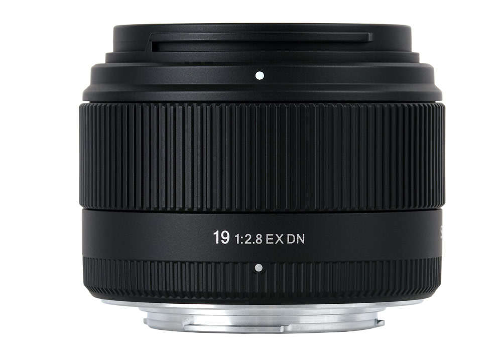 Sigma 19mm f/2.8 EX DN Lens For Micro Four Thirds & Sony NEX Cameras