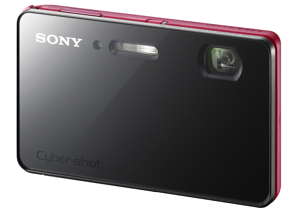 Sony Cybershot TX200V - Right Front - Red