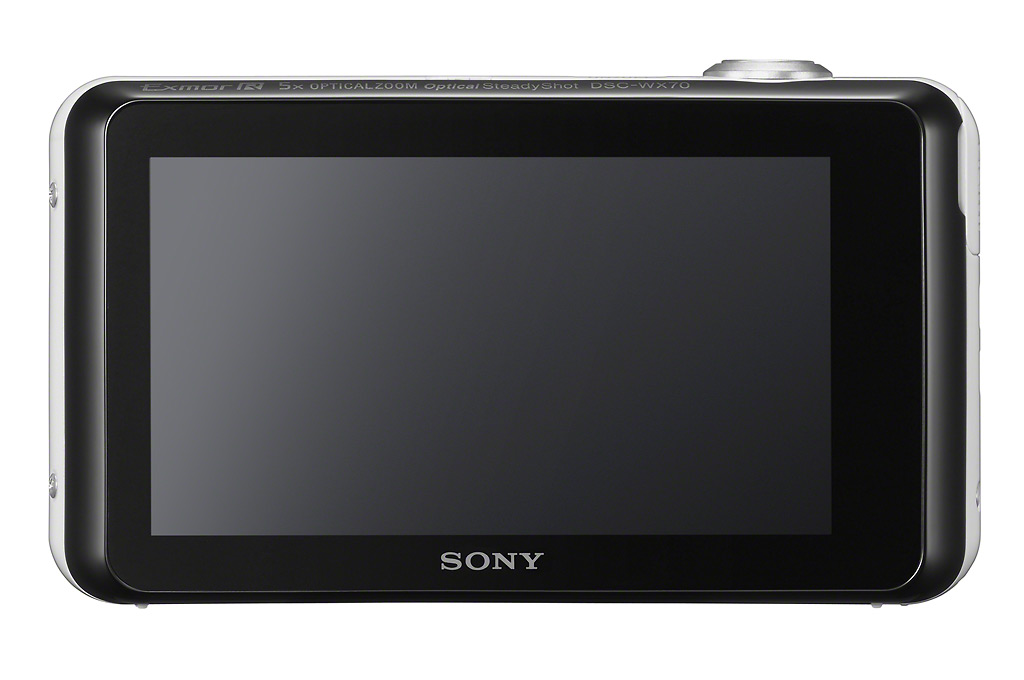 Sony Cybershot WX70 - Rear Touchscreen Display