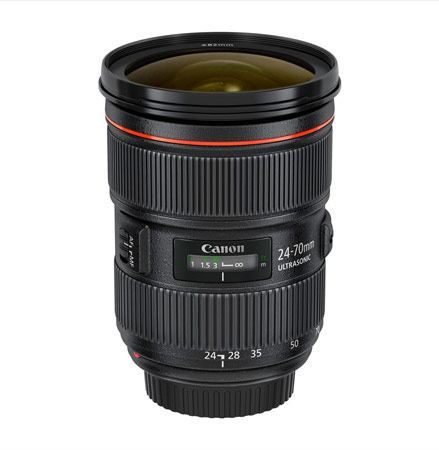 Canon EF 24-70mm f/2.8L II USM Professional Zoom Lens