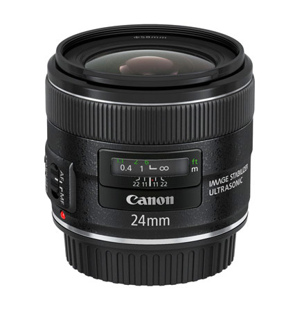 Canon EF 24mm f/2.8 IS USM Wide-Angle Prime Lens