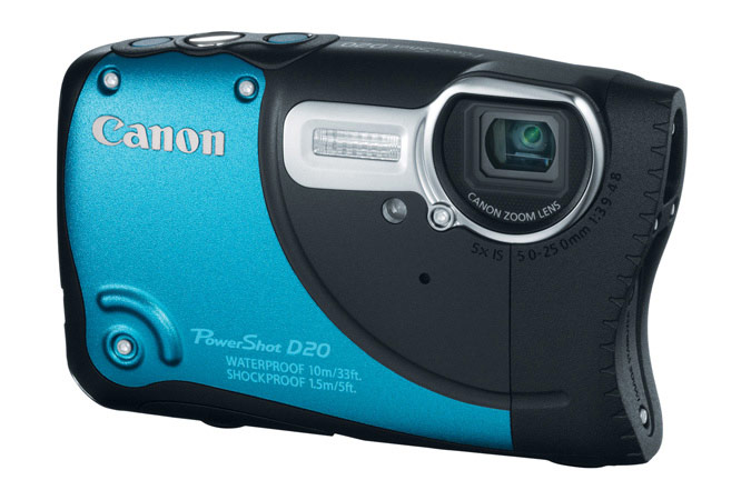 Canon PowerShot D20 - Rugged, Waterproof Camera