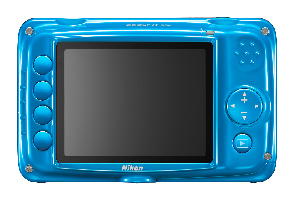 Nikon Coolpix S30 Waterproof Digital Camera - LCD Display
