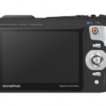 Olympus TG-820 iHS Tough Camera - Black - Rear LCD