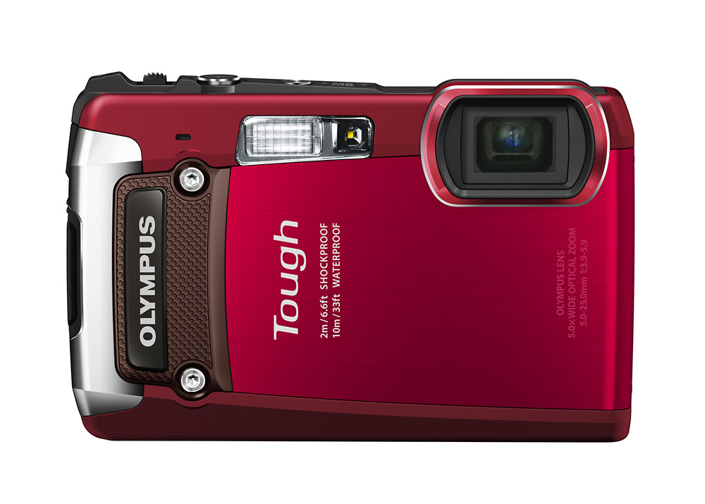 Olympus TG-820 iHS Tough Camera - Red