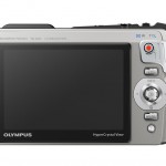 Olympus TG-820 iHS Tough Camera - Silver - Rear LCD
