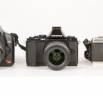 Olympus E-M5 With E-P3 Pen & A Small Canon DSLR