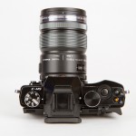 Olympus E-M5 - Top View With 12-50mm Power Zoom Lens