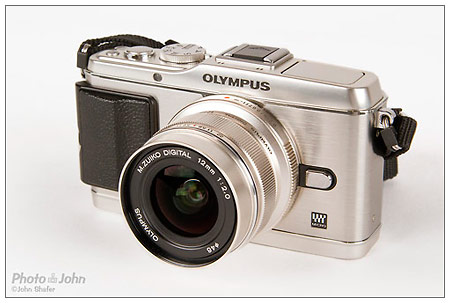 The Olympus E-P3 Pen mirrorless camera