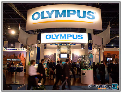 Olympus Tradeshow Booth - 2008 PMA