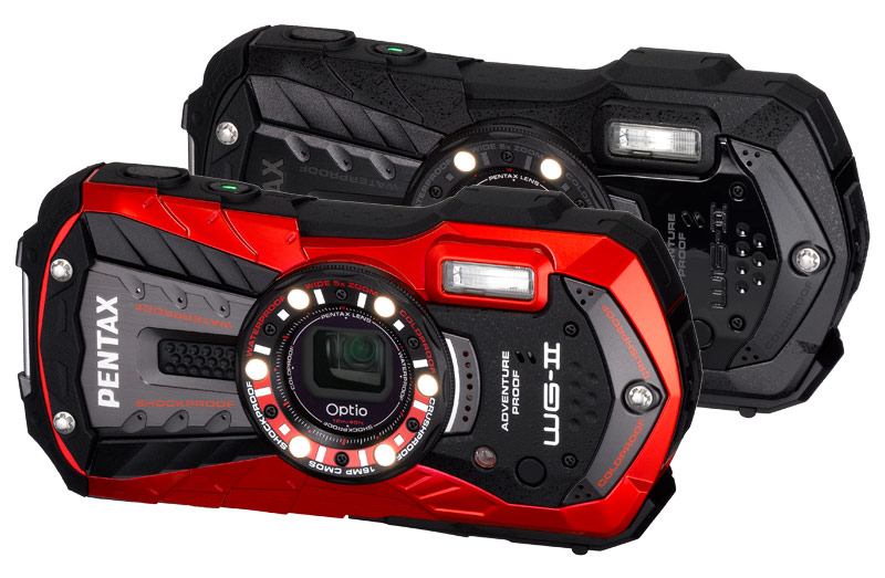 Pentax Optio WG-2 - Red & Black