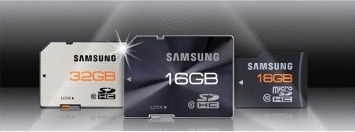 New Samsung High Speed and Plus Extreme Speed Series SD and MicroSD Memory Cards