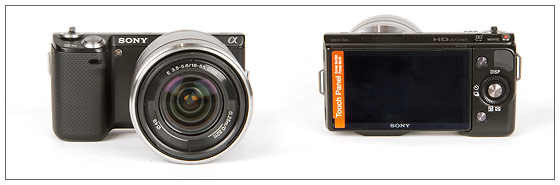 Sony Alpha NEX-5N - Front & Back