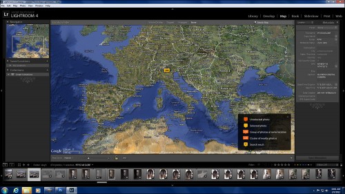 New Lightroom 4 Map Module