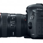 Canon EOS 5D Mark III - Side View With 24-105mm f/4L IS Lens