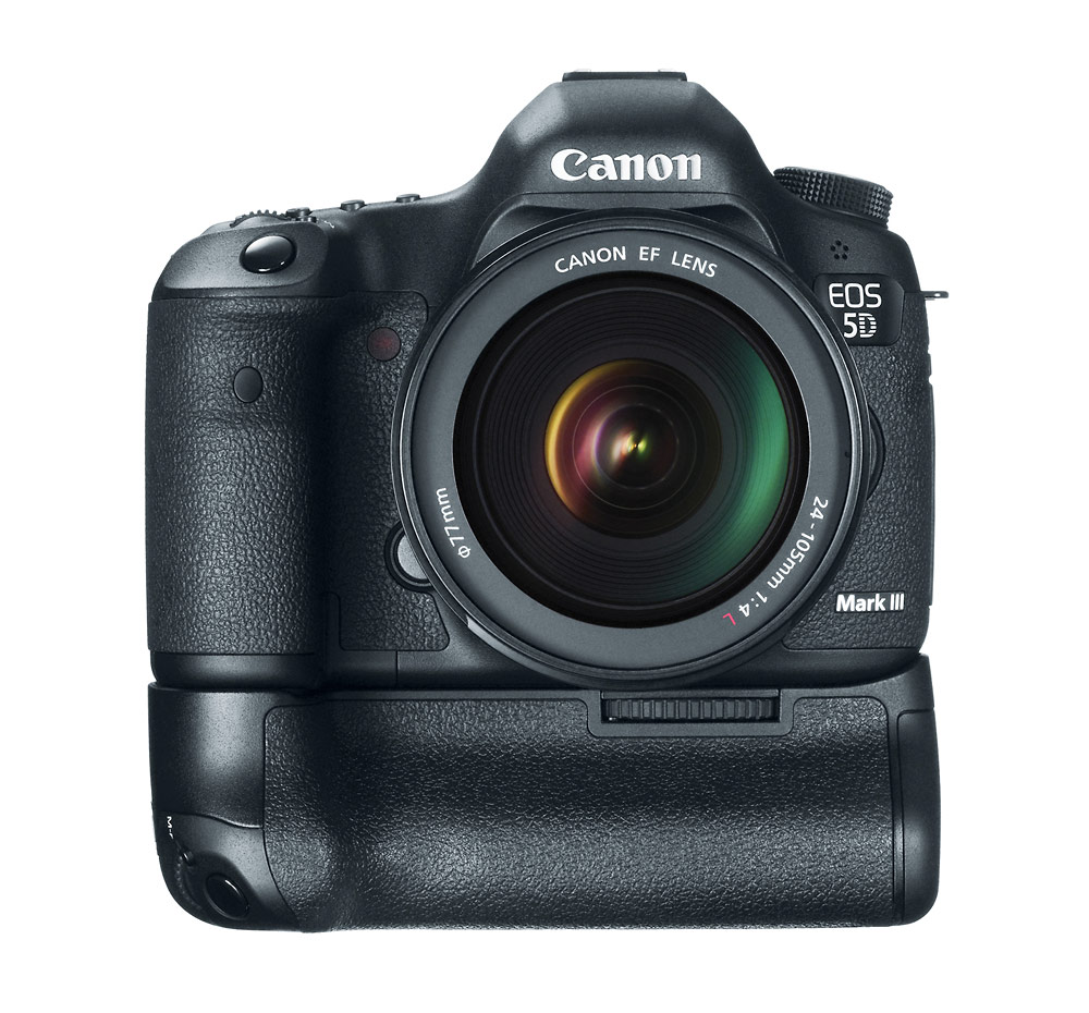 Canon EOS 5D Mark III With New BG-E11 Battery Grip