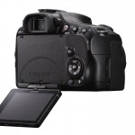 Sony Alpha SLT-A57 - Right Rear With LCD Down