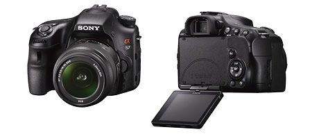 Sony Alpha SLT-A57 - Front & Back