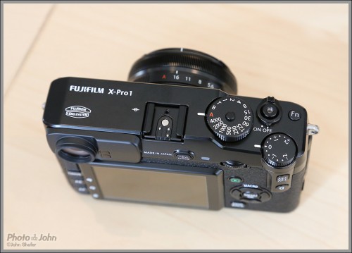 Fujifilm X-Pro1 Top Plate & Controls