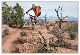 Canon PowerShot G1 X - Moab Mountain Bike Photo