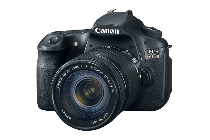 Canon EOS 60Da Astrophotography Camera - Left Front View