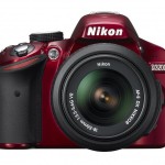 Nikon D3200 - Front - Red