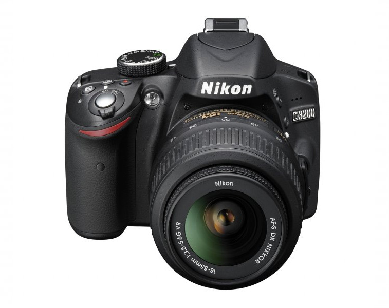 Nikon D3200 - Upper Front View