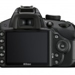 Nikon D3200 - Rear LCD - Black