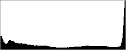 Gazania Photo Histogram