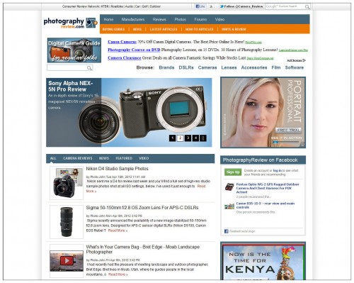 PhotographyREVIEW.com Gets a Fresh New Look!